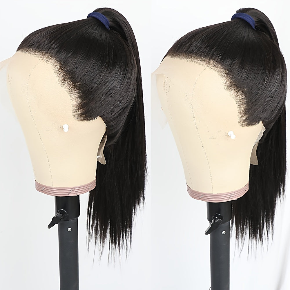 Synthetic 13x6 Lace Front Wigs 180 Density HD Lace Frontal Wigs For Women Long Straight Wigs Straight Hair Heat Resistant Fiber Hair Synthetic Lace Front Wigs 28inch