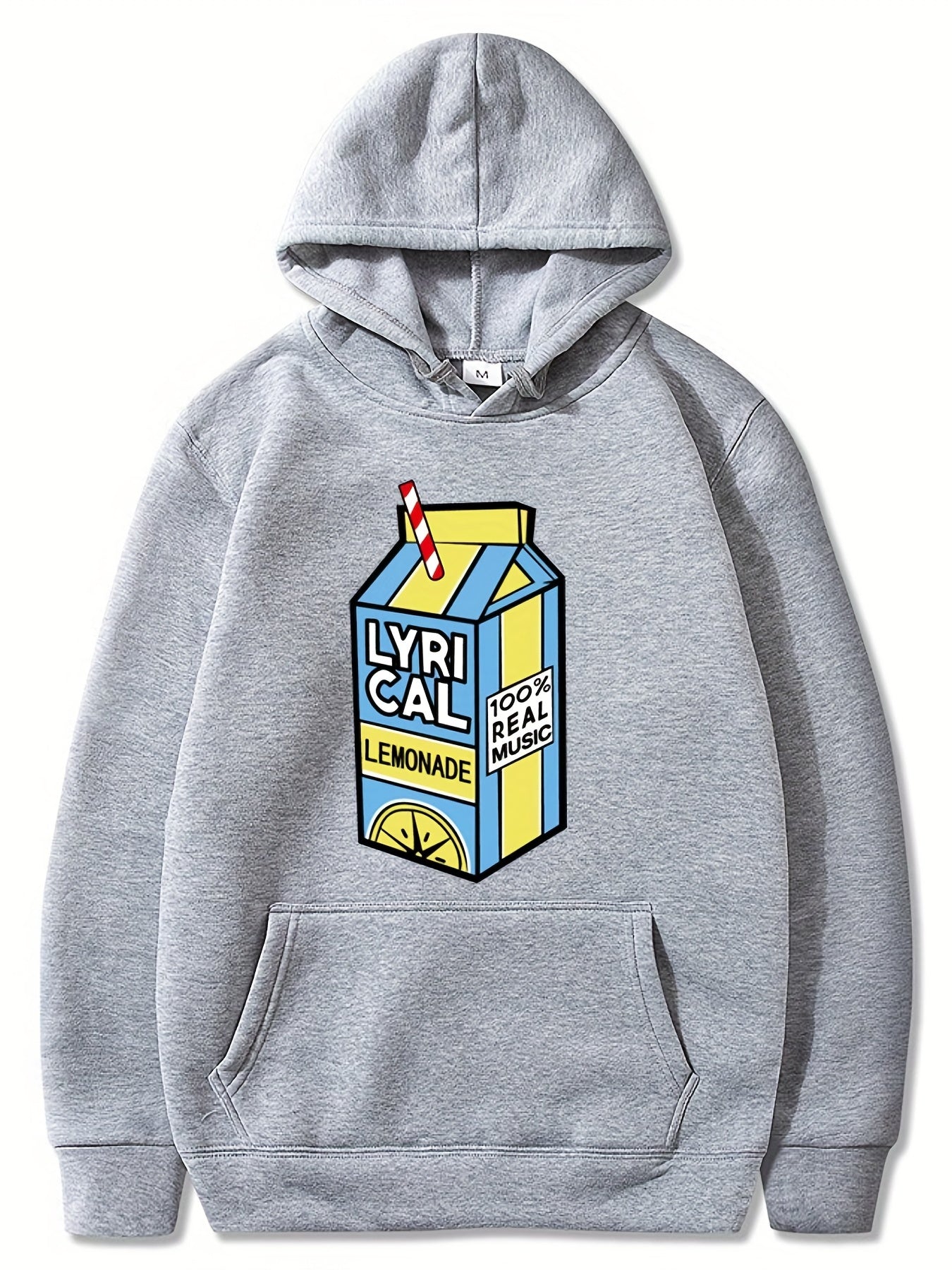 Plus Size Mens Cozy Graphic Hoodies - Soft Drawstring, Oversized Comfortable Fit, Vibrant Juice Print, Best Selling Pullover Sweatshirt for Casual Wear