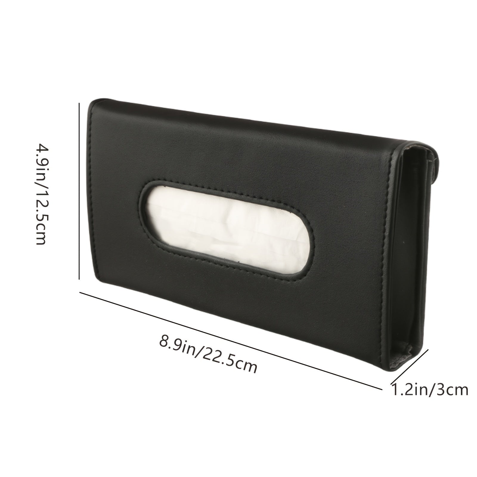 [Fashion Car Sunshade] Car Mounted Fashion Sunshade Paper Towel Box | Automobile Pull-out Carton