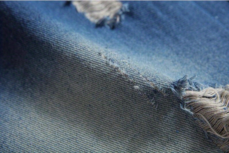 Ripped Avenue Mens Distressed Denim Shorts - Casual Street Style, All-Season Match, Summer Coolness, Comfortable Fit, Trendy Design