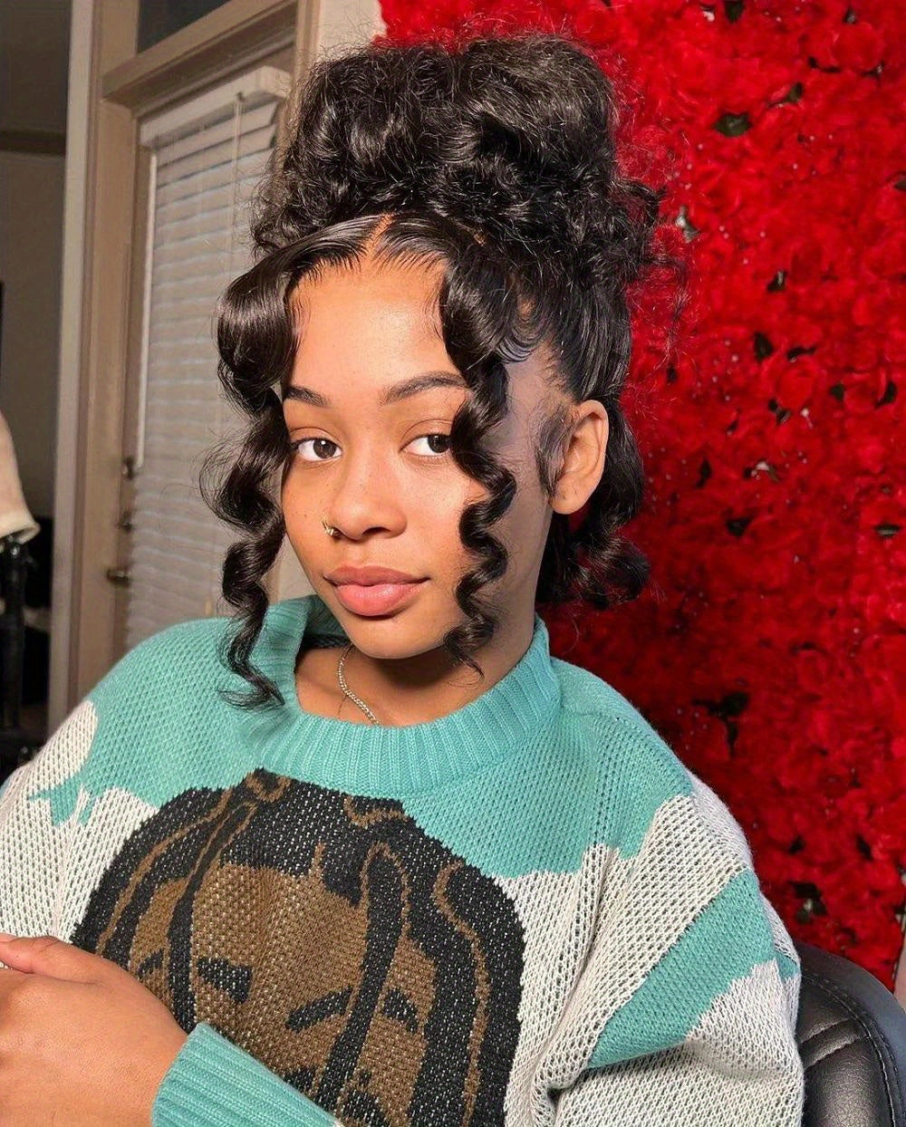 Loose Deep Wave Frontal Wig 13x6 HD Lace Frontal Human Hair Wigs For Women Brazilian Glueless Nature Water Wave Lace Front Human Hair Wig Pre Plucked