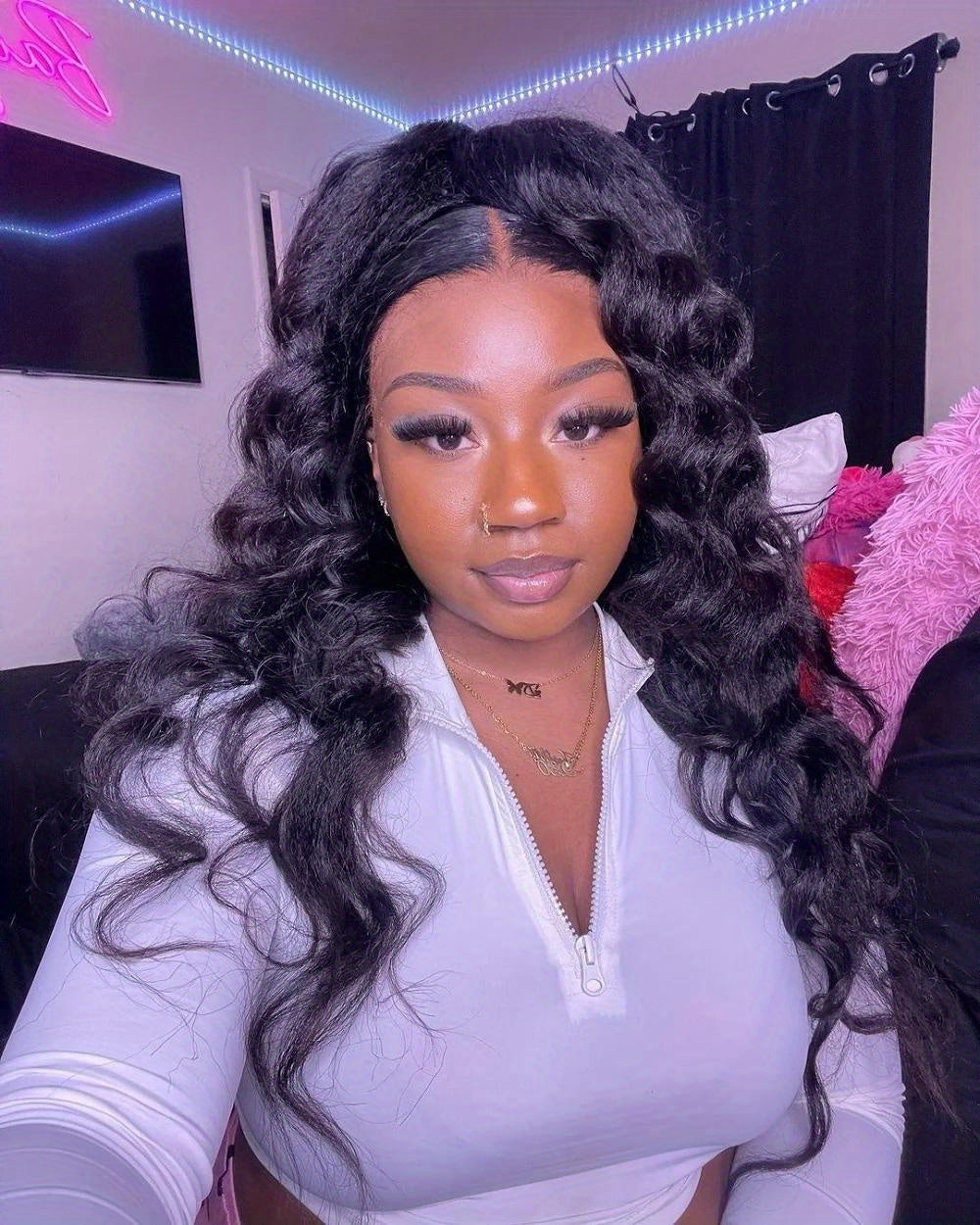 Loose Deep Wave Frontal Wig 13x6 HD Lace Frontal Human Hair Wigs For Women Brazilian Glueless Nature Water Wave Lace Front Human Hair Wig Pre Plucked