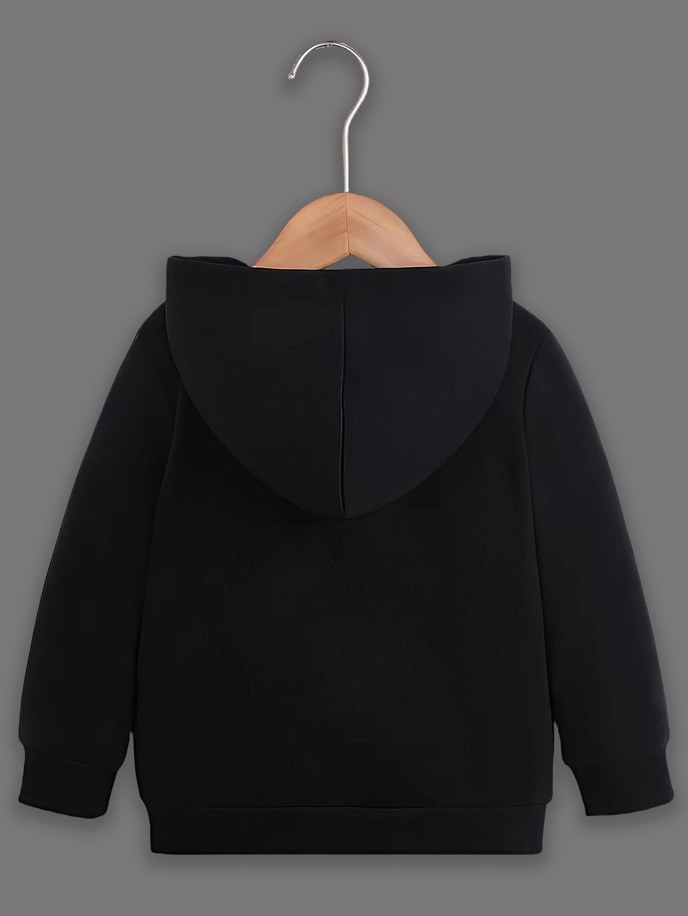 Kids' Fashion Hoodie with "Life Is Beautiful" Palm Print - Casual Knit Fabric Pullover for Ages 12 and Under, 100% Polyester, Regular Fit, Hooded, Slight Stretch, Fall/Winter Collection