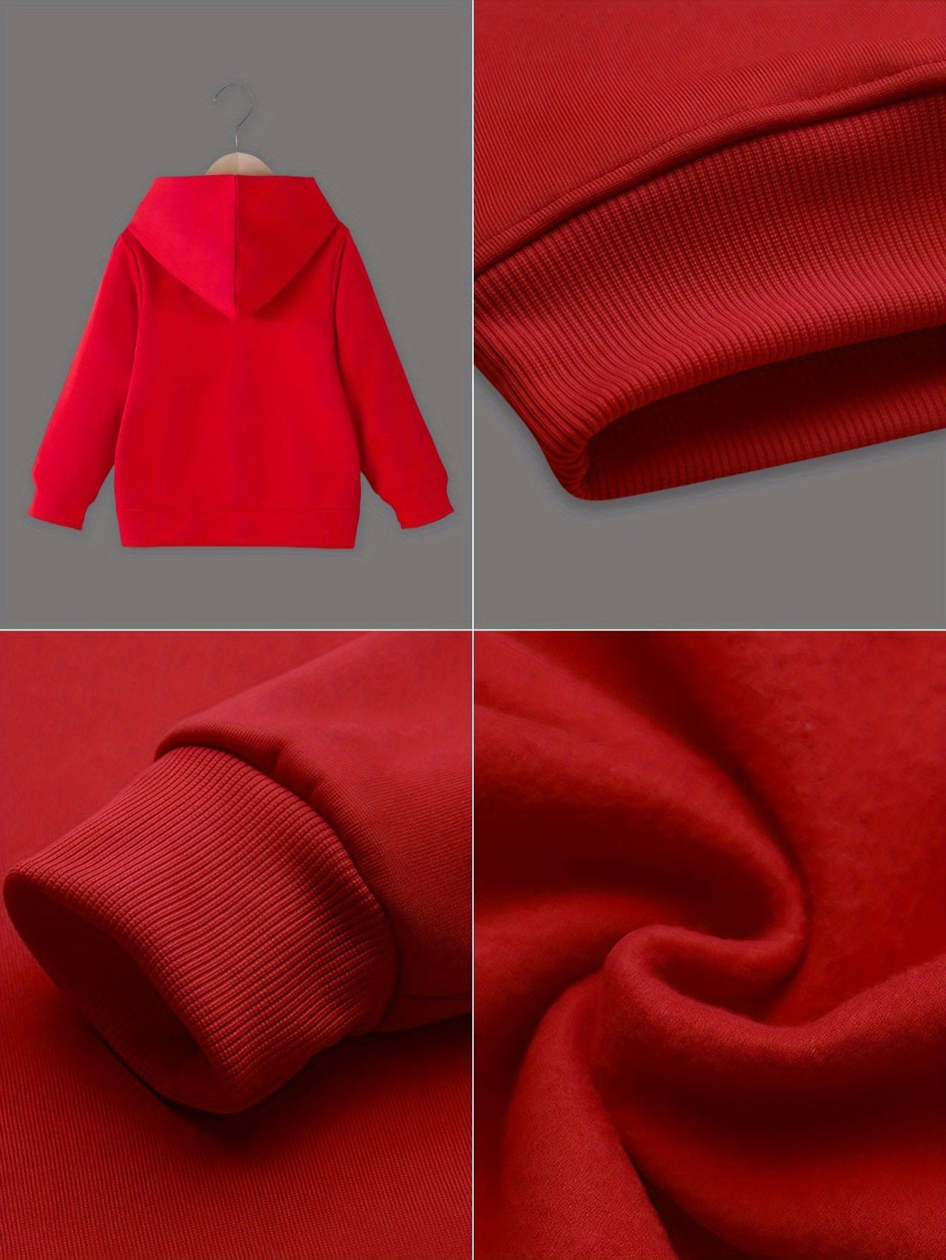 Kids' Fashion Hoodie with "Life Is Beautiful" Palm Print - Casual Knit Fabric Pullover for Ages 12 and Under, 100% Polyester, Regular Fit, Hooded, Slight Stretch, Fall/Winter Collection