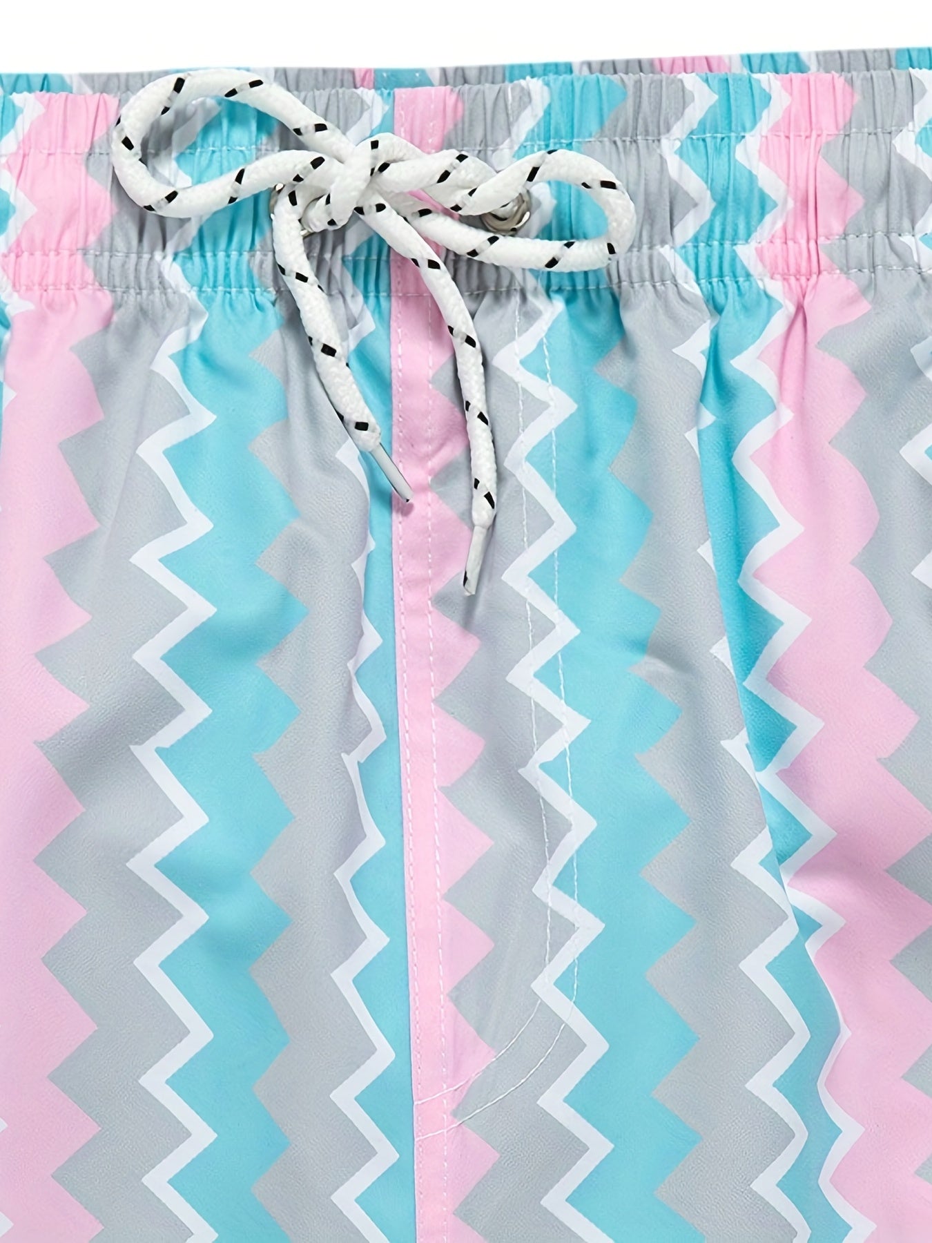 Mens Watermelon Print Hawaiian Shorts - Ultra-Comfortable Quick Dry Swim Trunks with Pockets & Drawstring Waistband - Durable Cartoon Pattern for Fun Summer Vacation, Beach & Pool Outings