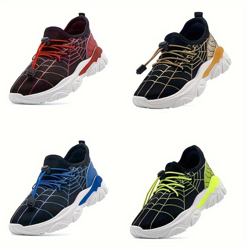 Boys Girls Kids' Sneakers Knitted Mesh Sports Shoes Breathable Lightweight Running Shoes For Kids Fashion Athletic Casual Shoes.