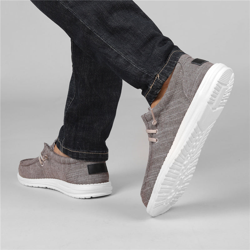 Mens Denim Loafers - Ultra-Breathable, Super Casual Slip-On Shoes for Walking, Comfortable Sneakers for Daily Wear and Outdoor Activities