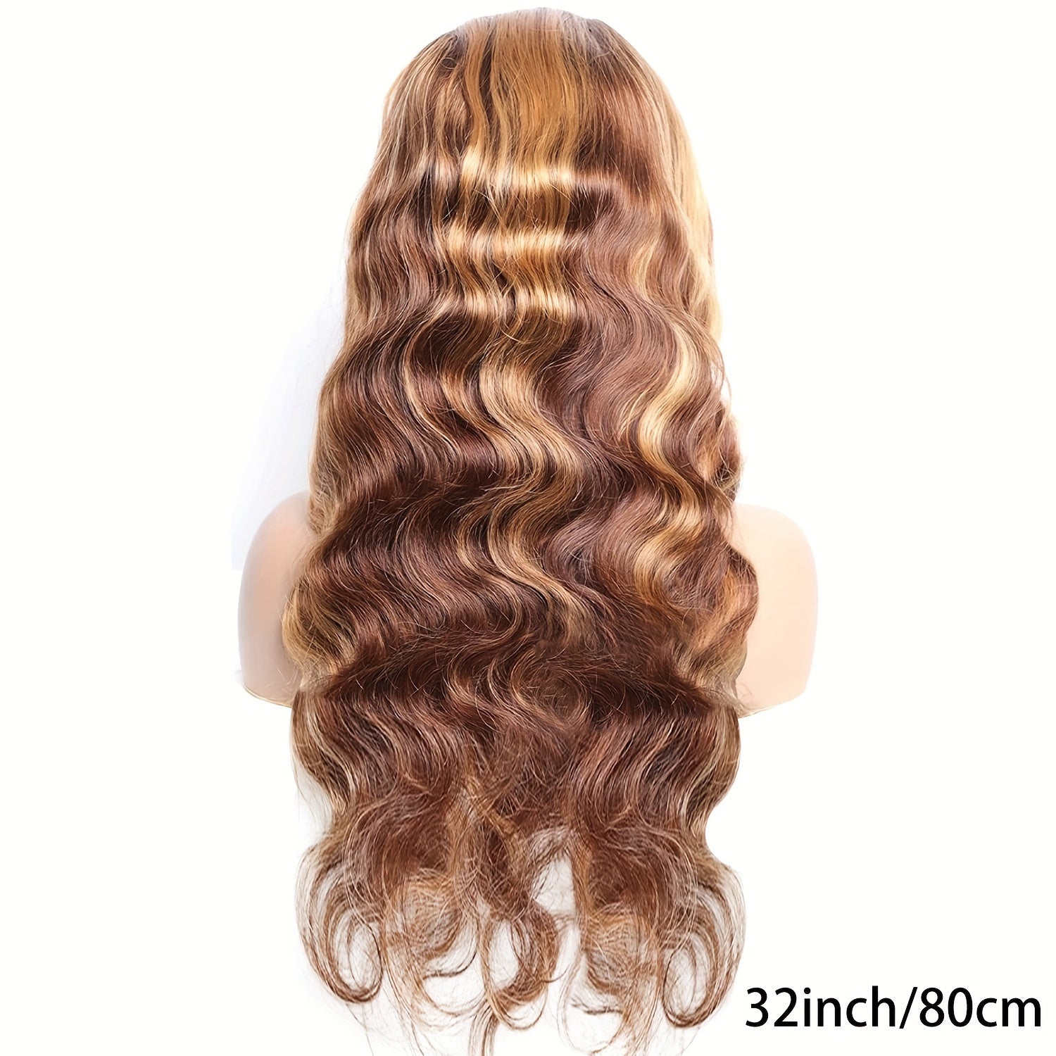 Honey Blonde Lace Front Wig Human Hair 4/27 Highlight Ombre 5x5 Transparent Lace Frontal Human Hair Wigs for Women Body Wave Highlight Lace Front Glueless Wigs Pre Plucked 180% Density 28 Inch