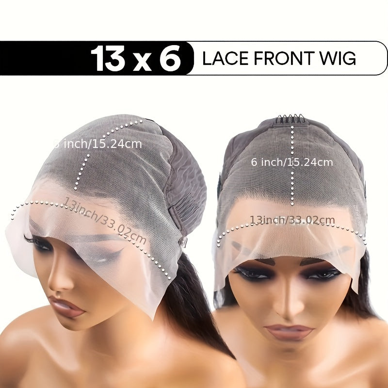250% Density 13x6 Transparent Lace Front Human Hair Wigs For Women 16-34Inch Brazilian Remy Body Wave Glueless Wig Lace Closure Wig