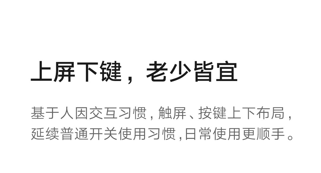 Xiaomi Smart Home Panel 3.32 inch Touch Screen Bluetooth Mesh Gateway Traditional 86 spec UI Custom Interaction Work with mihome