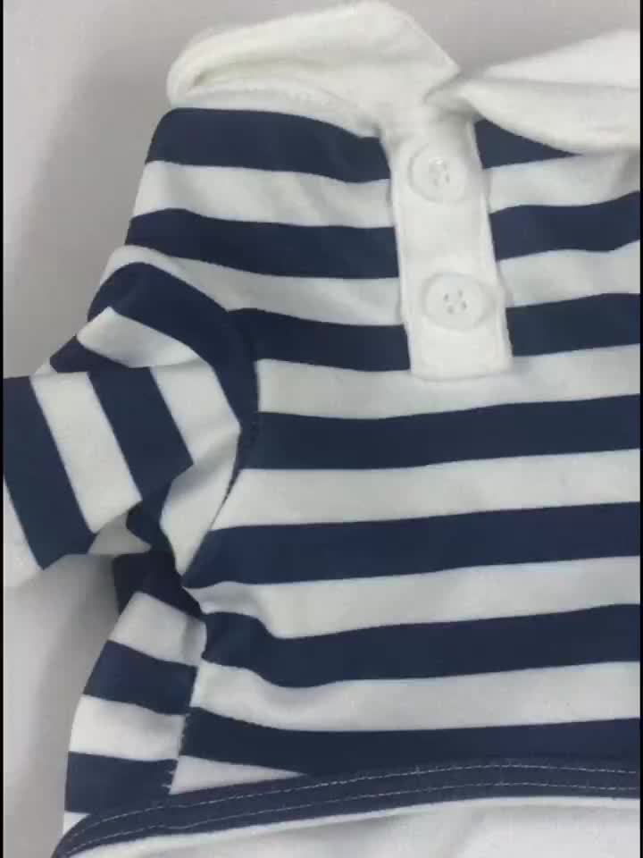 Dog Clothes Cute Shirt - Soft & Breathable Collared T-Shirt Summer Fall Outfits For Small Medium Dogs Cat - Great For Doggy And Kitten, Dog Leash On The Back