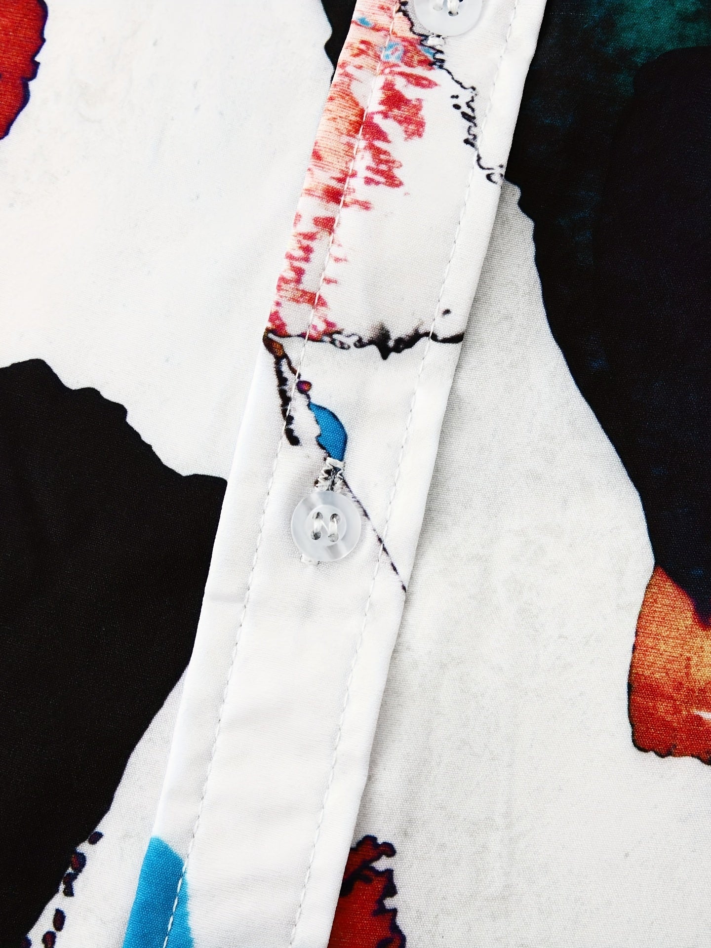 Mens Palm Tree & Lobster Paradise Short Sleeve Hawaiian Shirt - Lightweight, Comfortable, Perfect for Summer Beach Vacations