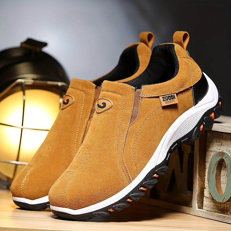 Mens Featherweight Work Sneakers - Ultra-Comfortable & Sure-Grip - Fashionable Design for Everyday Style