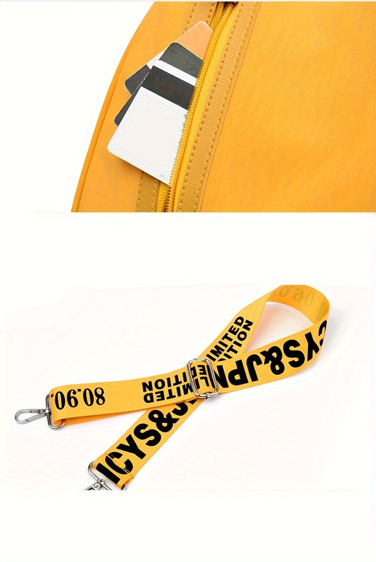 MezyTicky Women's Backpack, Lemon Decorative Shell Bag, Girl Casual Shopping Oxford Cloth Bags