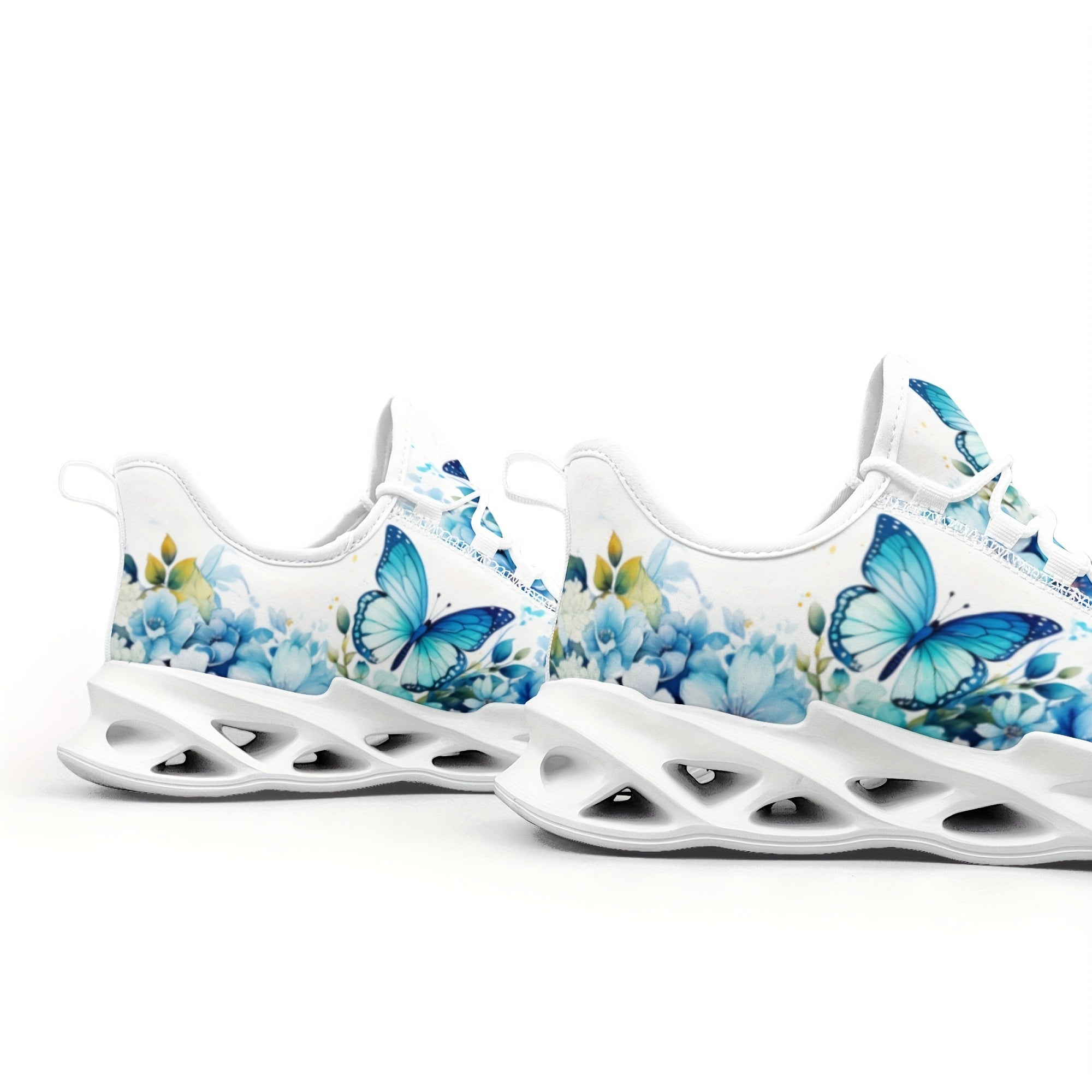 Trendy Butterfly Theme Ladies' Shoes - Thick Sole, Lightweight, Blade Design, Summer Must-Have, Hot Selling in Europe and America, Popular among Fashionistas