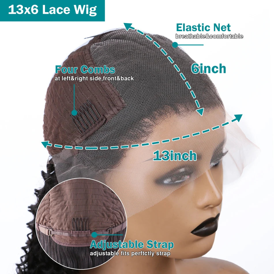 Mossily Straight Lace Front Wigs Hd Lace Wig 13x6 Human Hair Wigs For Women Pre Plucked Brazilian 40 nch 13x4 Lace Frontal Wig