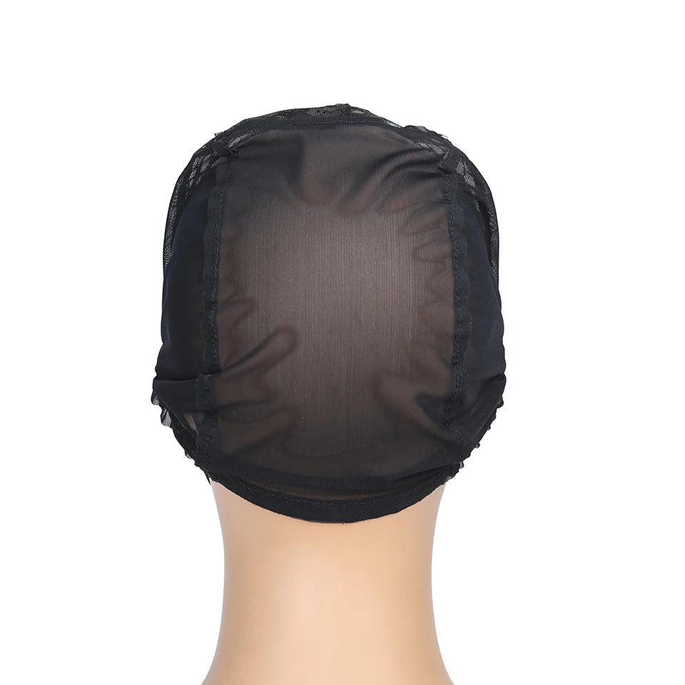 Wig Cap for Headband Wig 1 PCS  For Edges Wig Net Cap Weaving Caps Headwrap Wigs Caps For Making Wigs With Adjustable Band