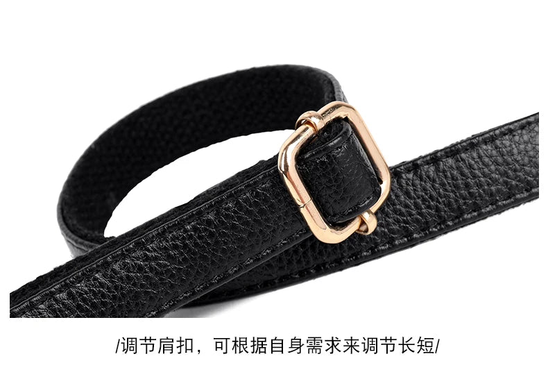 Luxury PU Leather Small Crossbody Bag Women’s Simple Handbag Versatile Shoulder Bag for Daily Use