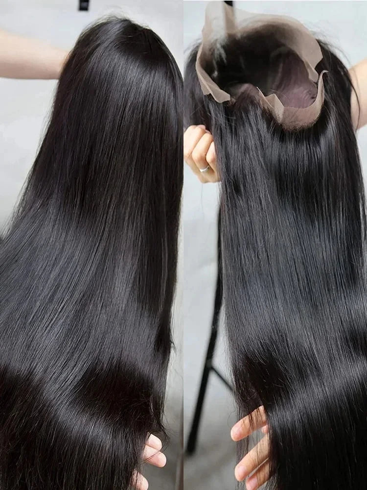 Mossily Straight Lace Front Wigs Hd Lace Wig 13x6 Human Hair Wigs For Women Pre Plucked Brazilian 40 nch 13x4 Lace Frontal Wig