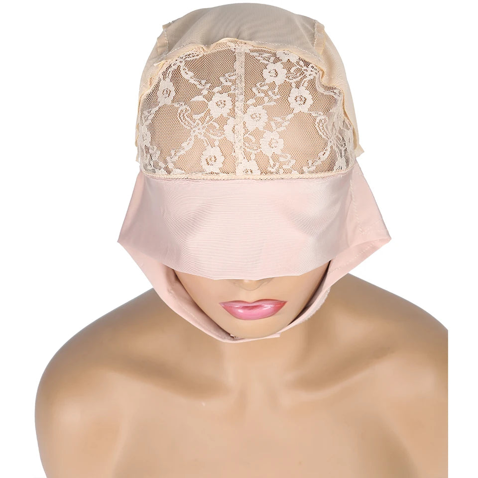 Wig Cap for Headband Wig 1 PCS  For Edges Wig Net Cap Weaving Caps Headwrap Wigs Caps For Making Wigs With Adjustable Band