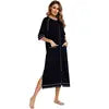 Casual Loungewear Dress Ladies Nightgown Sexy Sleeping Dress for Girls