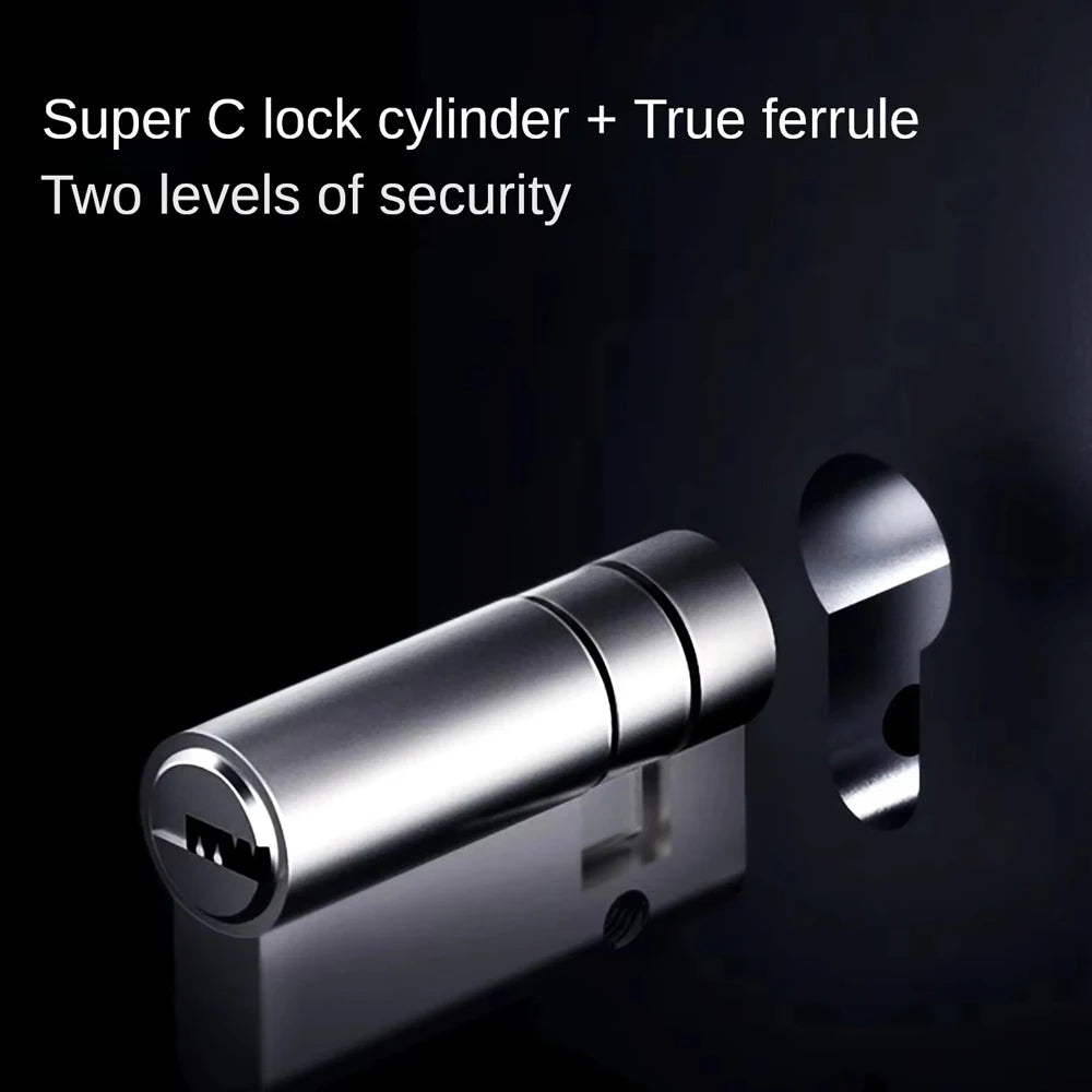 Fingerprint Password Smart Locks for Front Door Digital Tuya Wifi Smart Lock Door With Double Side Intelligent Smart Door Lock