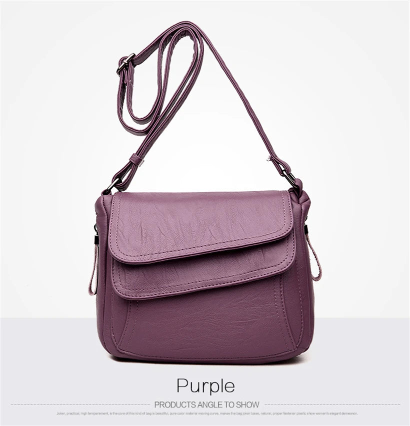 Luxury Designer Handbag High Quality Soft Leather Purses And Handbags Casual Shoulder Messenger Bags for Women 2022 New Sac