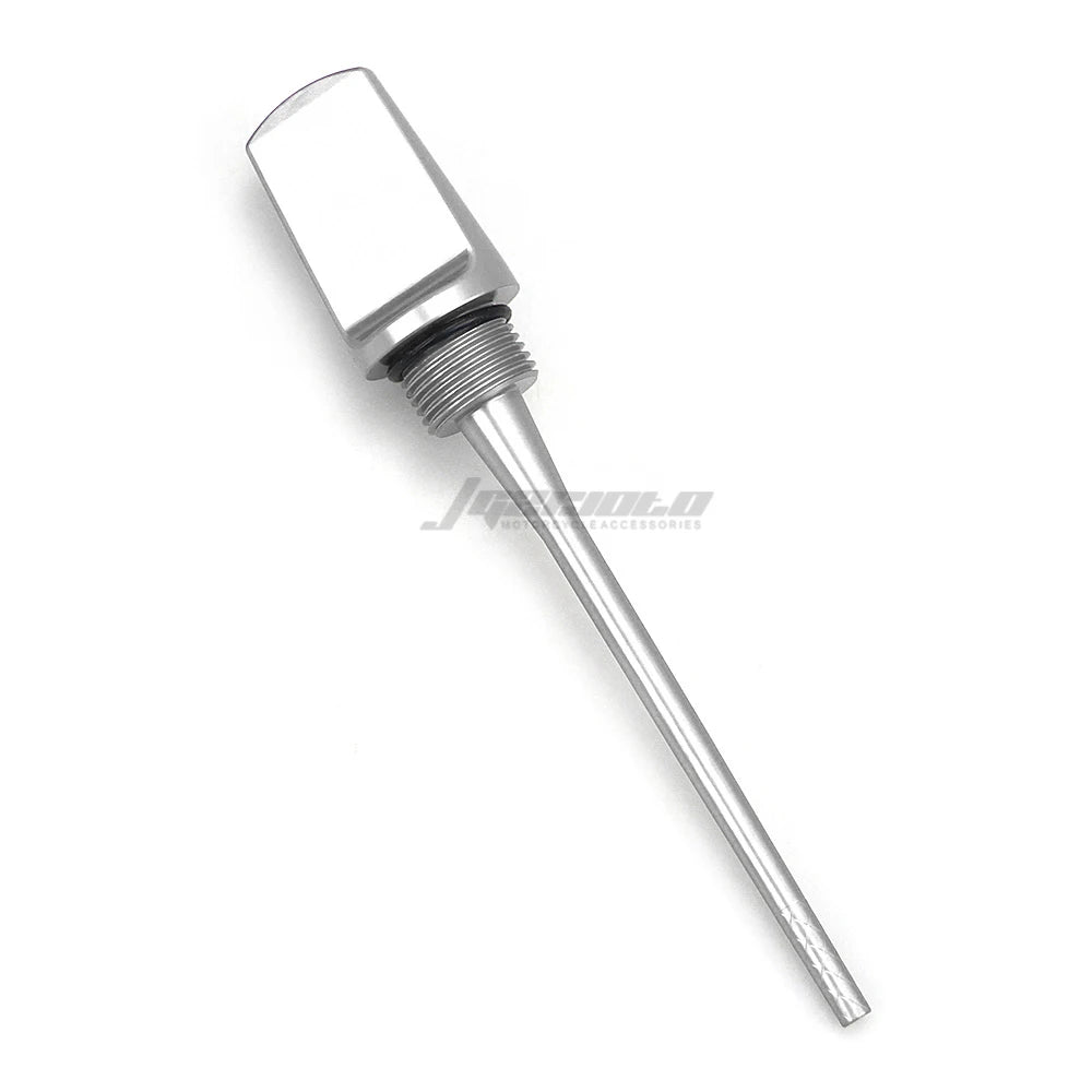 Motorcycle Accessories Dipstick CNC Aluminum Oil Drain Screw Plug Cover for Vespa GTS 250 300 HPE 2019-2021