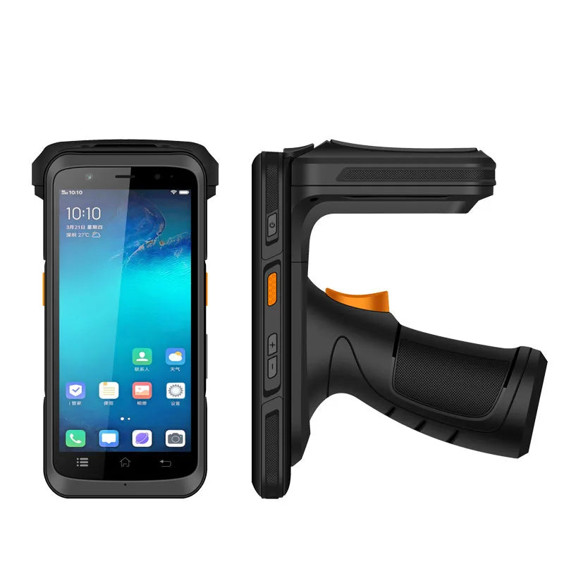 RFID Inventory Handheld PDA with Android Waterproof IP67 Level Rugged Barcode Scanner  UHF RFID Reader