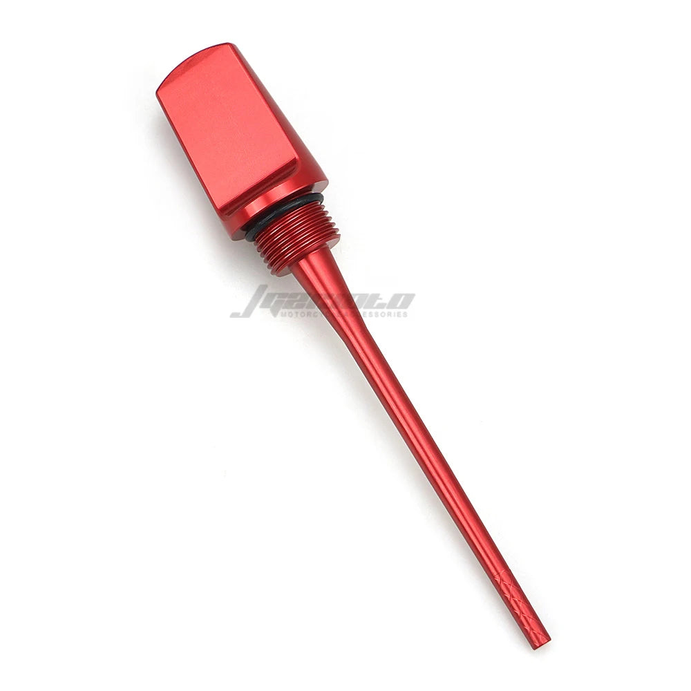 Motorcycle Accessories Dipstick CNC Aluminum Oil Drain Screw Plug Cover for Vespa GTS 250 300 HPE 2019-2021