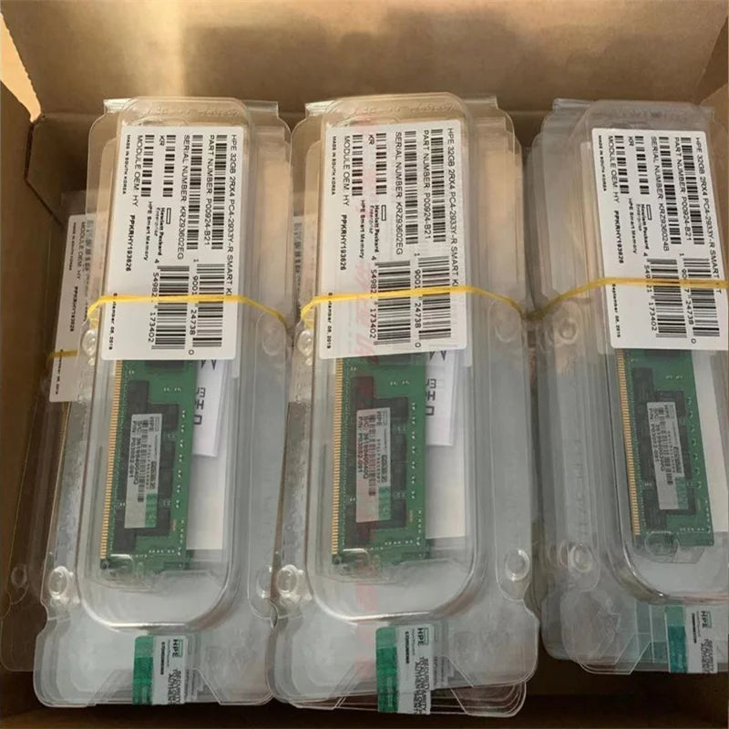 P07650-B21 64GB (1x64GB) Dual Rank X4 DDR4-3200 CAS-22-22-22 Registered Memory Kit for HPE DDR4 Ram Memory