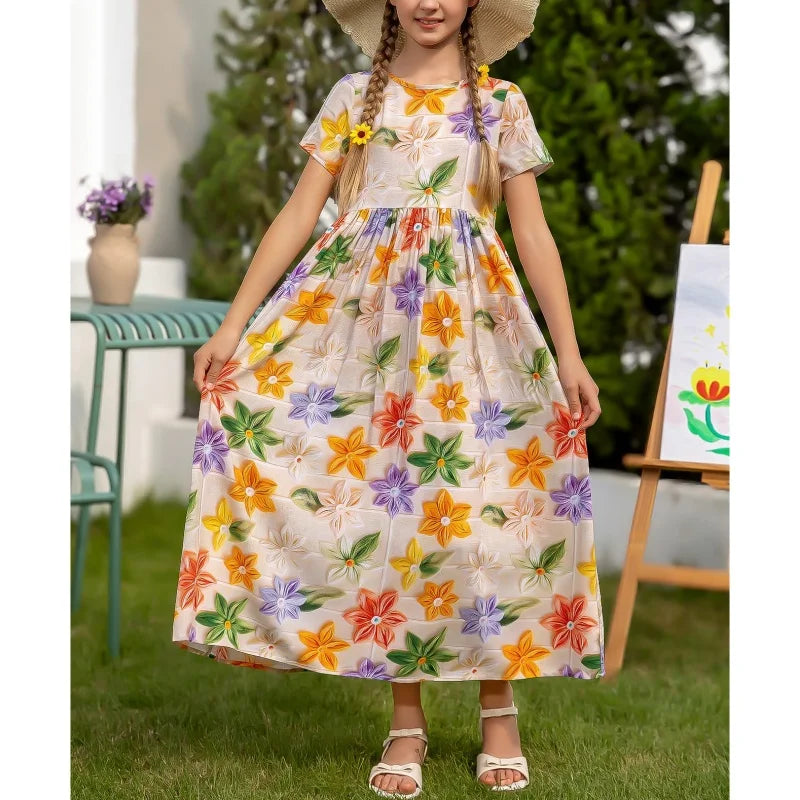 Casual Summer Pretty Baby pink Jersey Dress Short Party Dresses