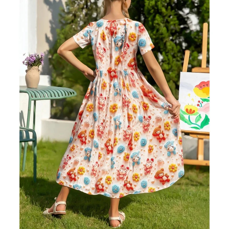 Luxury Summer Classic Elegant High Waist Beach Party Gold Dress Elegant