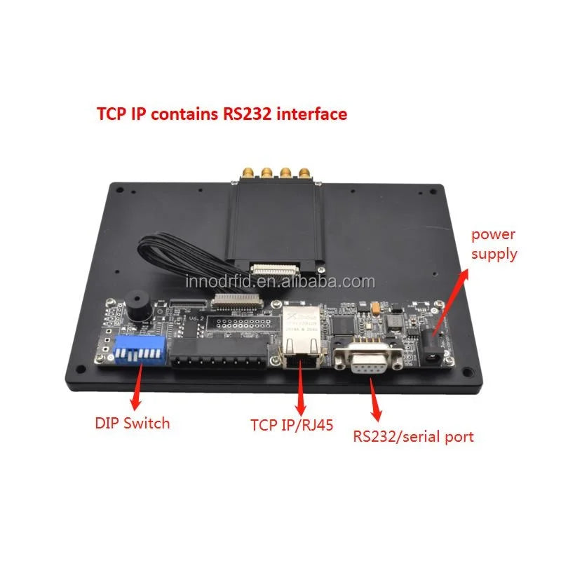 860-960mhz Customized Portable UHF RFID OEM Reader RS232 Interface TTL Module External Antenna for Tools Tracking Inventory