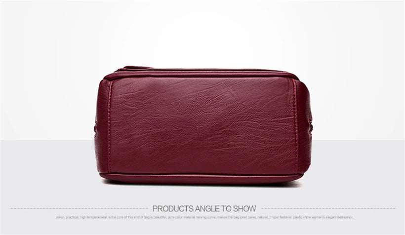 Luxury Designer Handbag High Quality Soft Leather Purses And Handbags Casual Shoulder Messenger Bags for Women 2022 New Sac