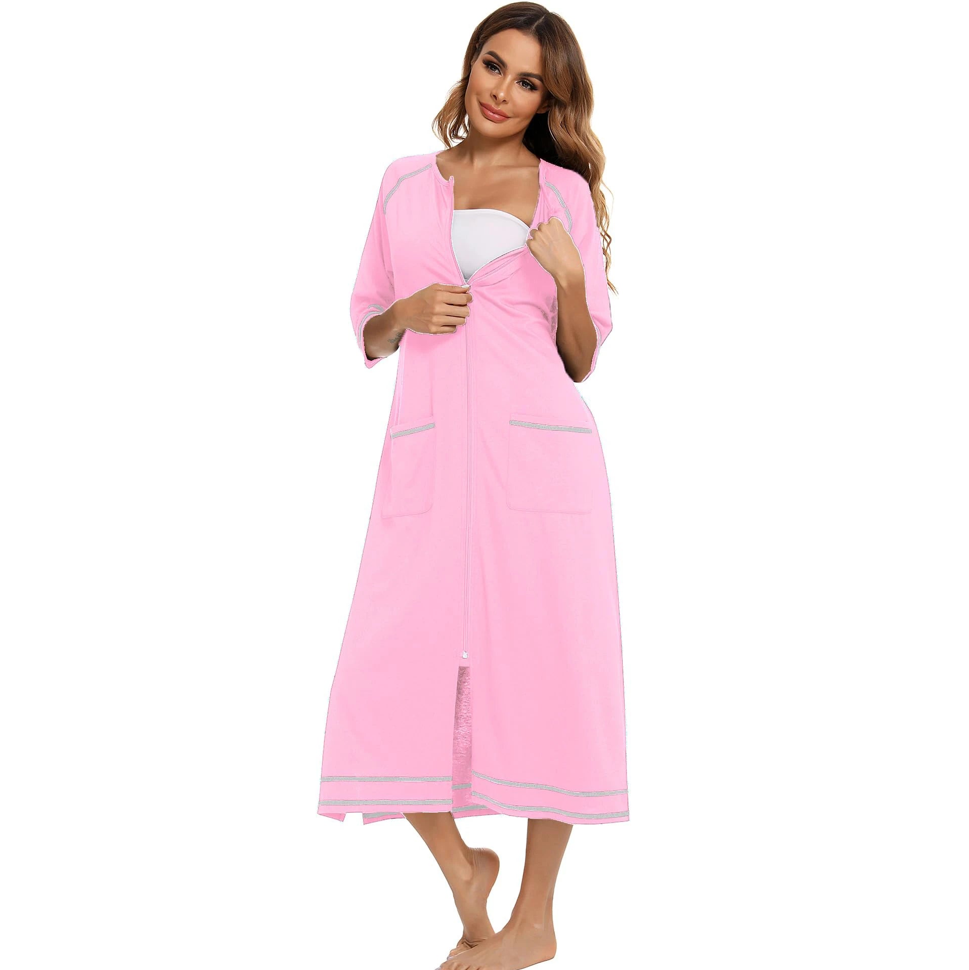 Casual Loungewear Dress Ladies Nightgown Sexy Sleeping Dress for Girls