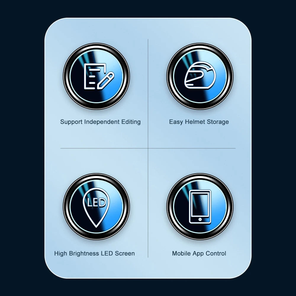 Hard Shell Anti-Ocean Heart Led Knight Backpack Waterproof Hard Laptop Motorcycle Backpack Travel Led Backpack Eyes Helmet Bag