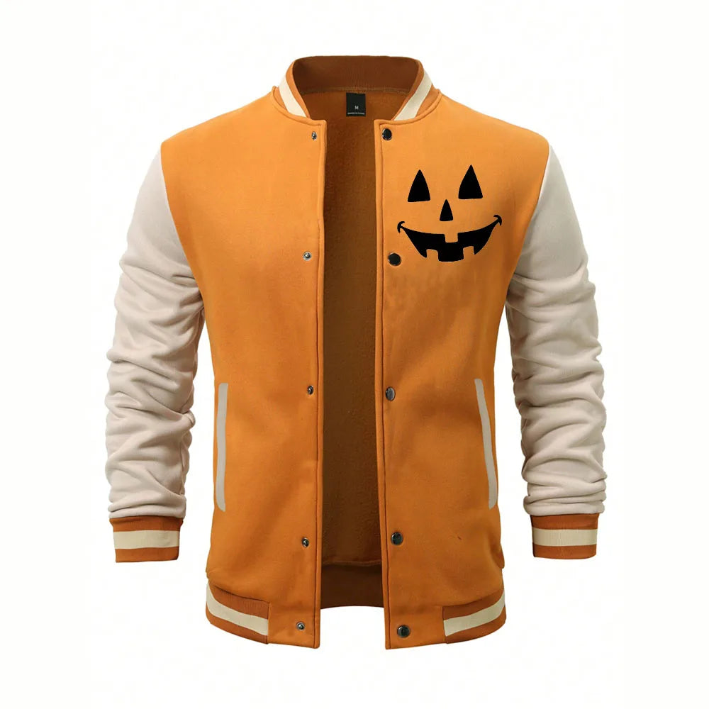 Custom High Quality Halloween Sweatshirt Halloween Scary Smile New Fashion Hoodie