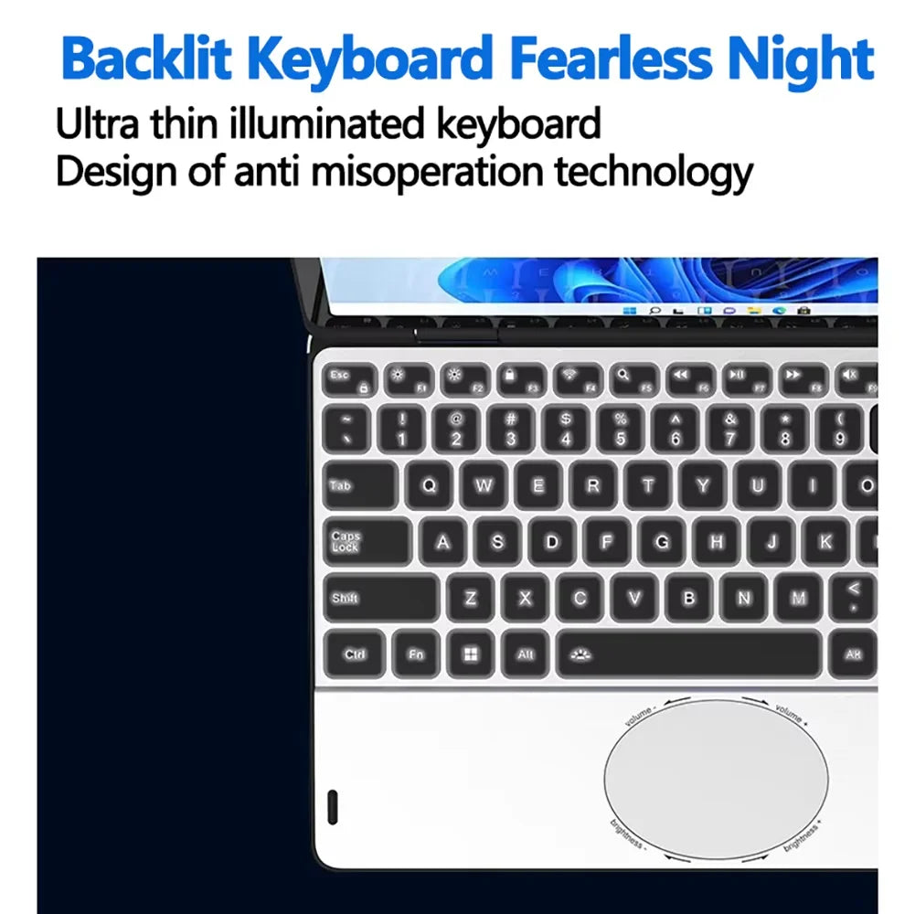 Brand New Business Cheap Laptops Yoga Touch Screen Intel N100 Quad Core DDR4 32GB RAM 1TB SSD Pocket Laptop Mini PC Win11 Laptop