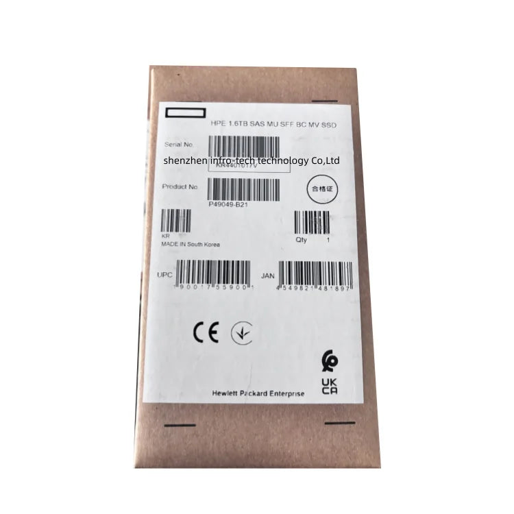 P49049-B21 HPE 1.6TB SAS 24G Mixed Use SFF BC Multi Vendor SSD P49049-B21
