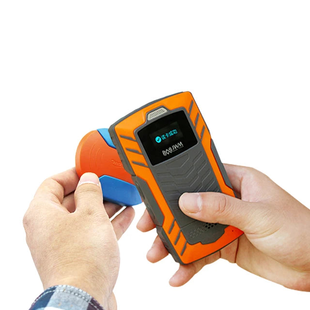 JWM 4G L4D IP67 RFID Guard Tour System Large Capacity with Phone Call, Alarm Clock and SOS Device