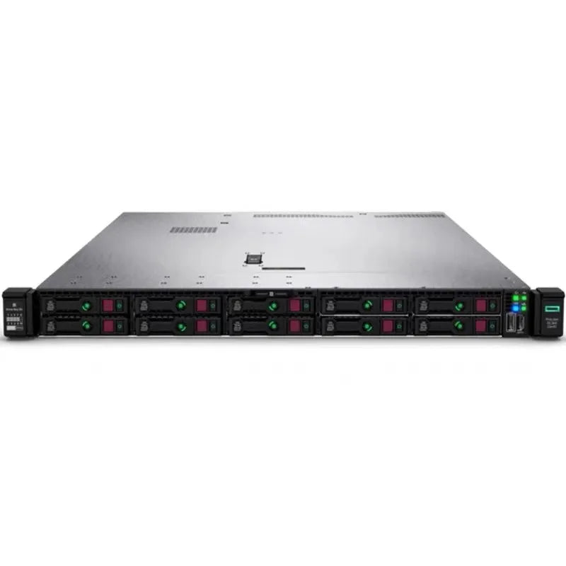 Brand New 1U Rack Server HPE ProLiant DL360 Gen10 Dl360g10 Plus 64GB DDR4 ECC Memory Xeon Processor SATA SSD and HDD  System