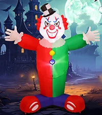 GOOSH 11.8 FT Halloween Inflatables Outdoor Indoor Party Decor Ancient Castle Archway Ghost Built-in LEDs Blow Yard Decorations