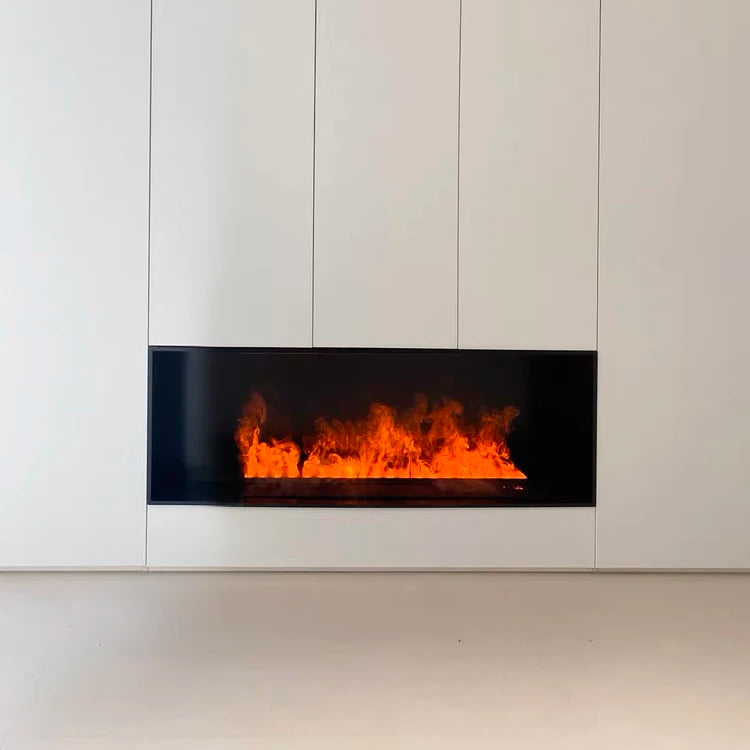 3D  Atomization European Style Home Design Simulated Flame Realistic Flame Decorative Humidifier LED Electric Fireplace