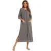 Casual Loungewear Dress Ladies Nightgown Sexy Sleeping Dress for Girls