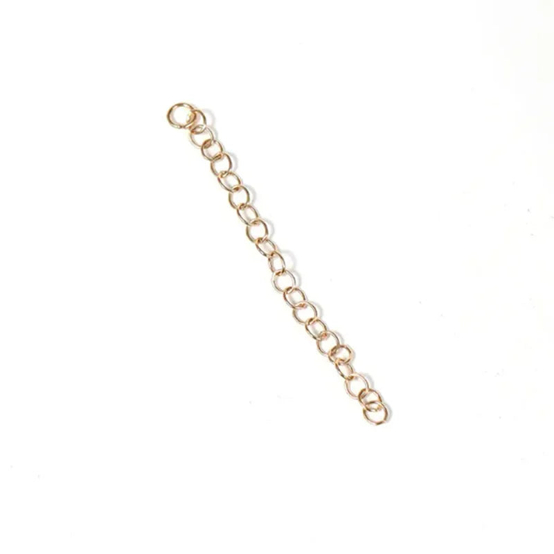 Classic Gold Tail Chain for Jewelry Making Gold Filled Extension Chain