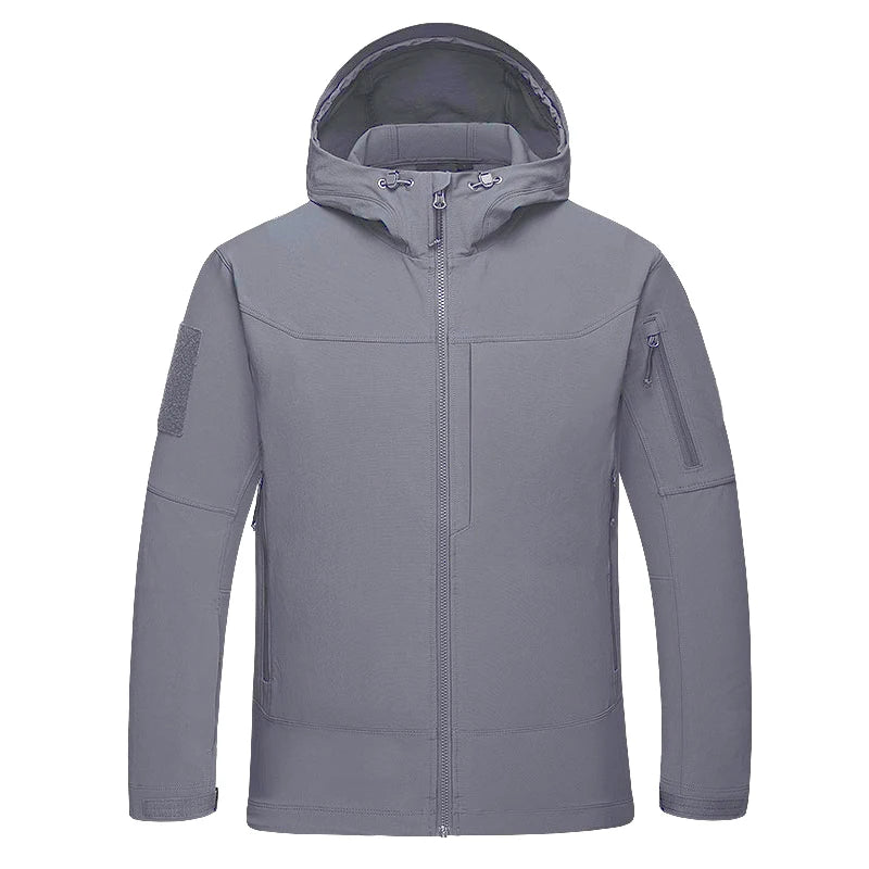 B4 Chain Mail Jacket for Men Windproof Scratch-proof Stain-proof Waterproof Multi-pocket Tactical Mens Jackets