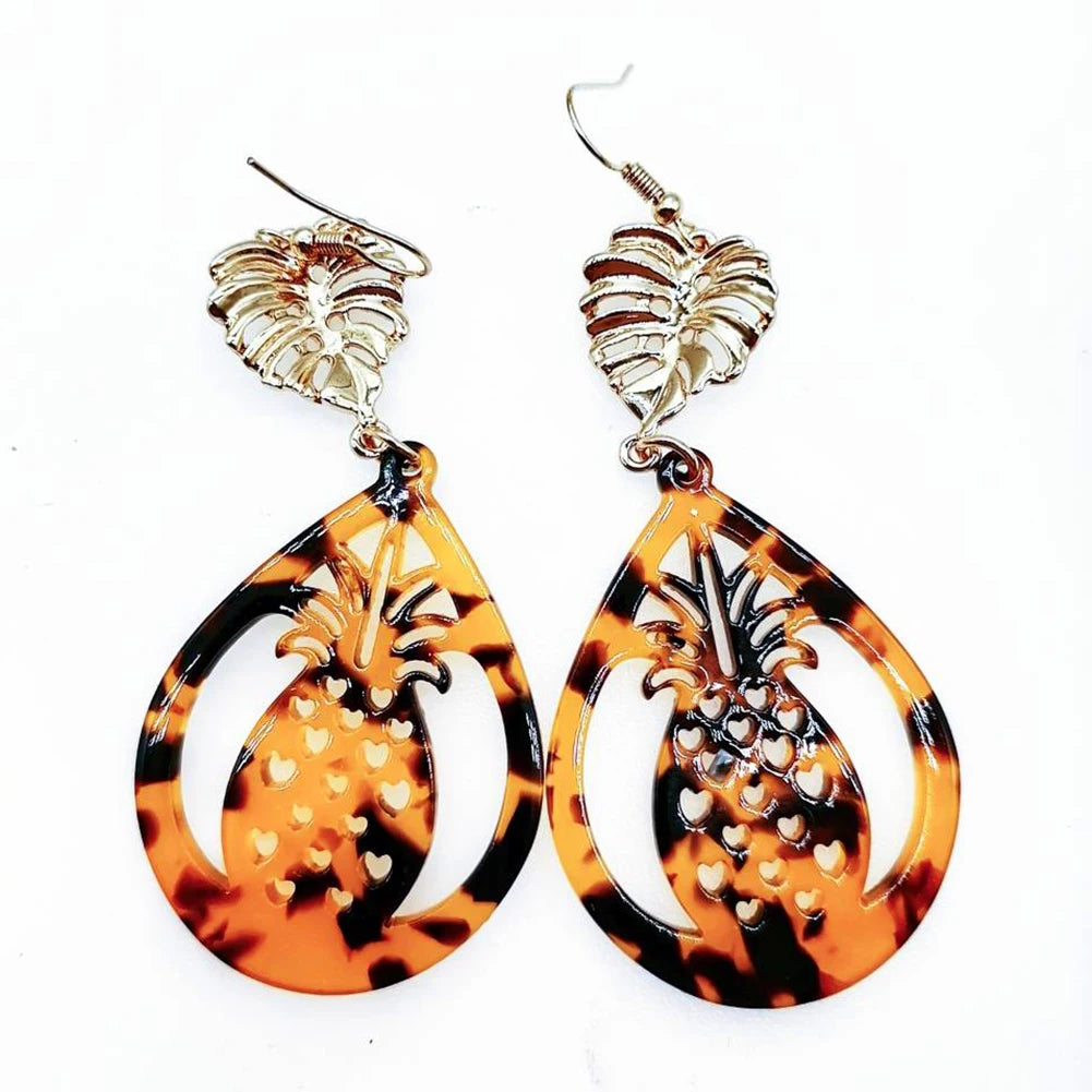 Hawaiian Acrylic Australia Designer Earrings Earring Accessories African Polynesian Jewelry Earring Women's Earrings for Women