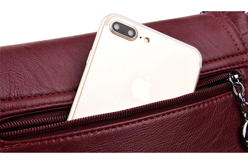 Luxury Designer Handbag High Quality Soft Leather Purses And Handbags Casual Shoulder Messenger Bags for Women 2022 New Sac