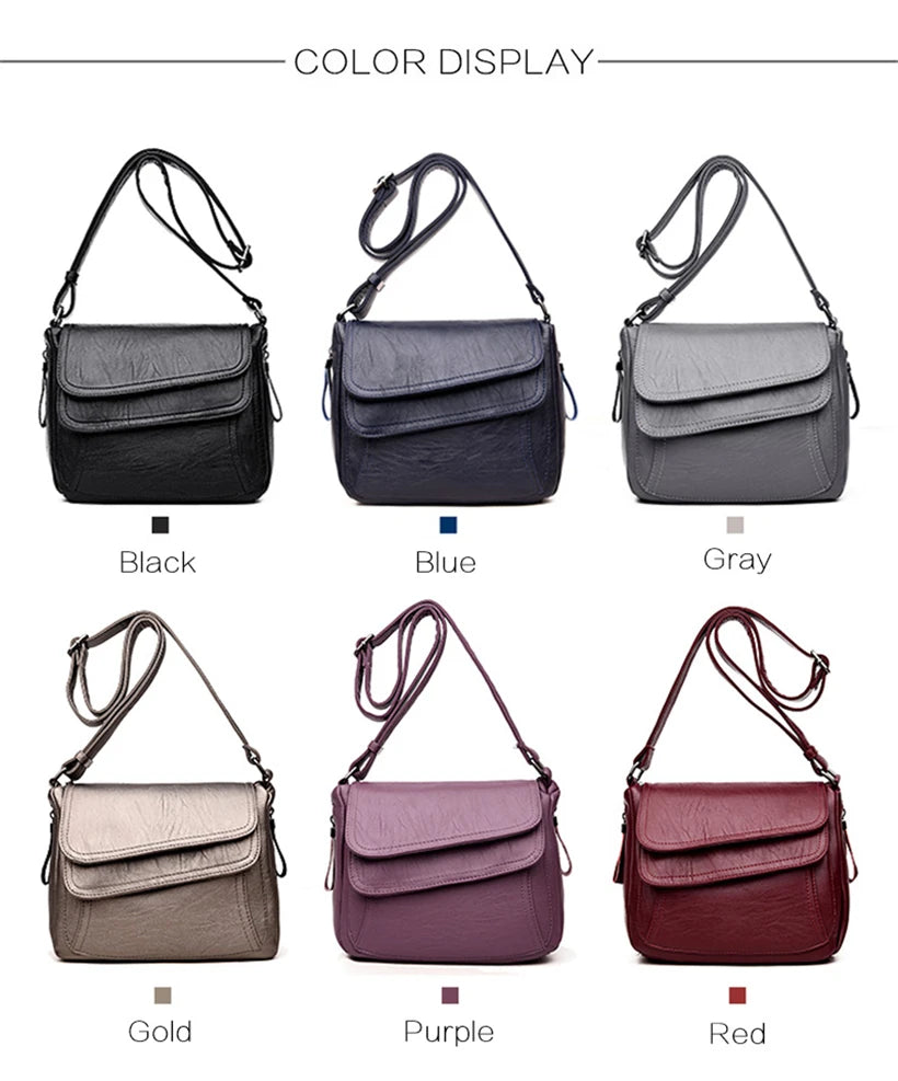 Luxury Designer Handbag High Quality Soft Leather Purses And Handbags Casual Shoulder Messenger Bags for Women 2022 New Sac